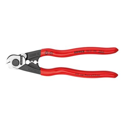 Pince coupante Knipex COUPE CABLE PRO ROBUSTE 190mm CHROME DIAM 2,5 &agrave; 7mm 95 61 190 MADE IN GERMANY