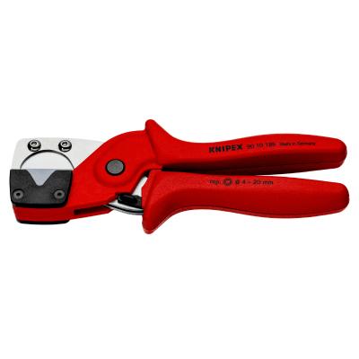 Pince coupante Knipex COUPE GAINE FREIN HYDRAULIQUE DURITE PRO 185mm CAPACITE DIAM 4 A 20mm POIGNEE ERGONOMIQUE 90 10 185 MADE IN GERMANY