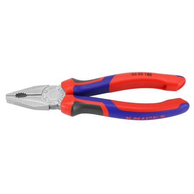 Pince coupante Knipex UNIVERSELLE PRO 180mm CHROME POIGNEE ERGONOMIQUE 03 05 180 MADE IN GERMANY