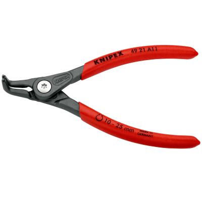 Pince &agrave; circlips Knipex EXTERIEUR PRO 140mm DIAM 10 A 25mm GRIS ANTIROUILLE POINTE 0,9mm COUDEE 49 21 A01 MADE IN GERMANY