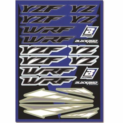 Planche de stickers Blackbird Yamaha