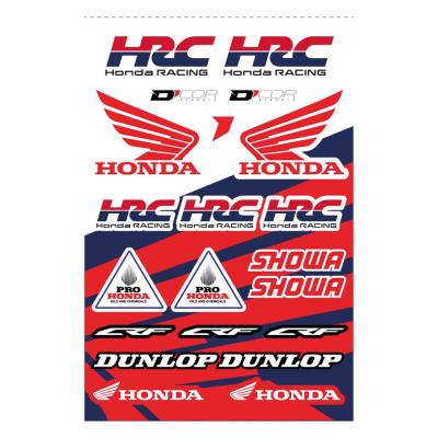 Planche de stickers D'cor Honda HRC
