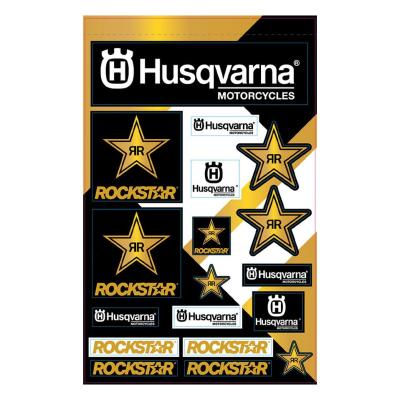 Planche de stickers D'cor Rockstar Husqvarna Racing