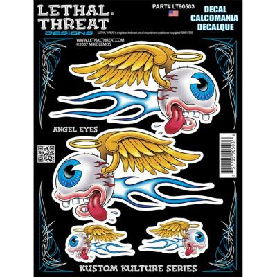 Planche de stickers Lethal Threat ANGEL EYES 150x200mm LT90503