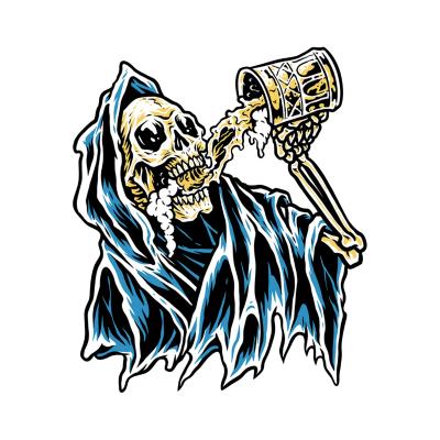 Planche de stickers Lethal Threat MINI BEER REAPER 60x80mm