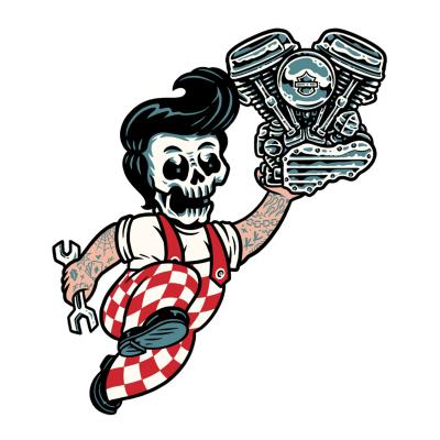 Planche de stickers Lethal Threat MINI BIG BORE 60x80mm