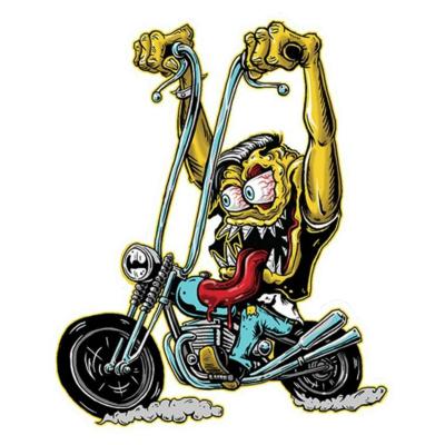 Planche de stickers Lethal Threat MINI BIKER MONSTER 60x80mm