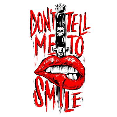 Planche de stickers Lethal Threat MINI NO SMILES 60x80mm