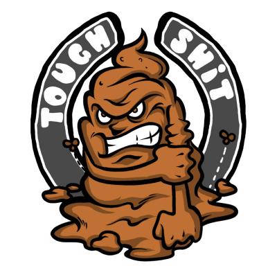 Planche de stickers Lethal Threat MINI TOUGH SHIT 60x80mm