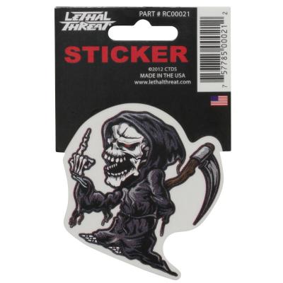 Planche de stickers Lethal Threat MINI VILAIN FAUCHEUR 60x80mm