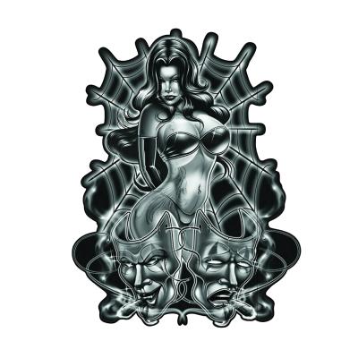 Planche de stickers Lethal Threat SPIDER WOMAN 150x200mm
