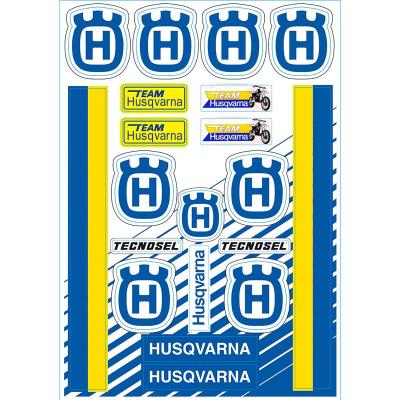Planche de stickers Tecnosel VINTAGE HUSQVARNA