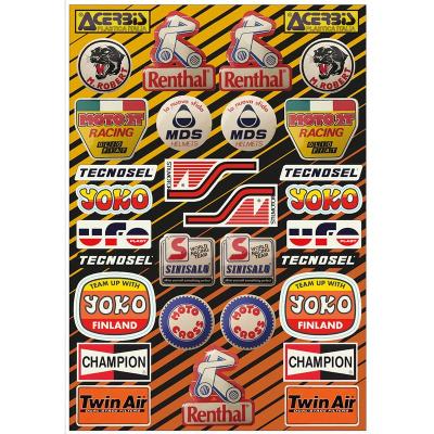 Planche de stickers Tecnosel VINTAGE