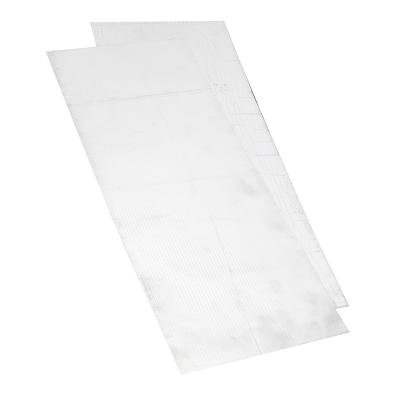 Plaque adh&eacute;sive pare-chaleur Artein PROTECTION THERMIQUE TEFIBRAL 195x475 mm 2 FEUILLES EPAISSEUR - DENSITE 1x0,80 mm - 490 gr - m2 1x1,60 mm - 1000 m2 RESISTE JUSQ
