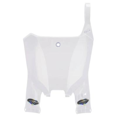 Plaque avant CYCRA Num&eacute;ro Blanc