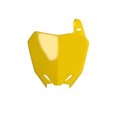 Plaque avant Polisport COULEUR JAUNE