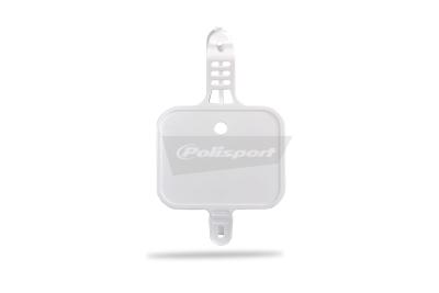 Plaque avant Polisport blanc