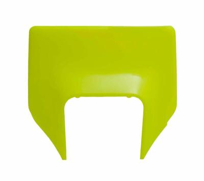 Plaque avant Racetech Plaque frontale Neon Yellow