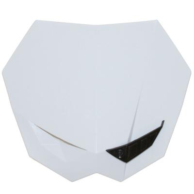 Plaque avant Replay NUMERO - TETE FOURCHE 50 A BOITE UNIVERSEL RIVALE BLANC SANS ECLAIRAGE FIXATIONS