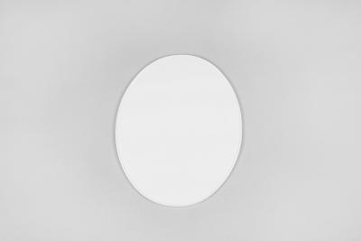 Plaque avant Ufo num&eacute;ro frontale Oval blanc