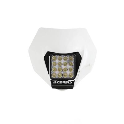 Plaque phare Acerbis BLANCHE