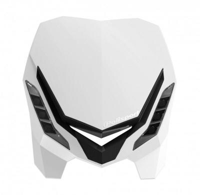 Plaque phare Polisport E-Blaze blanc