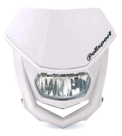 Plaque phare Polisport Halo LED blanc