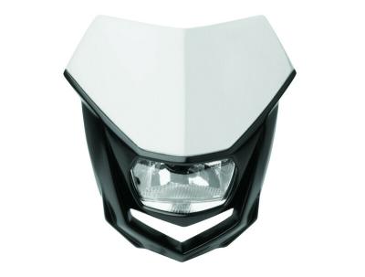 Plaque phare Polisport Halo blanc noir