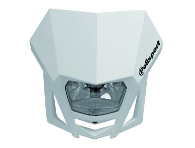 Plaque phare Polisport LMX blanc