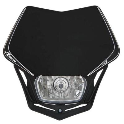 Plaque phare R-tech V-Face Noir