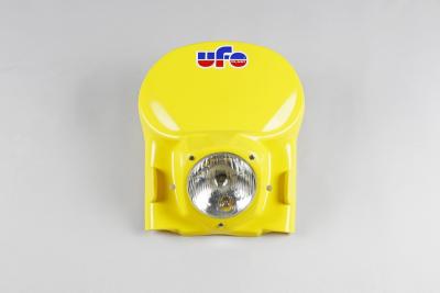 Plaque phare Ufo universelle vintage jaune 1978-1990
