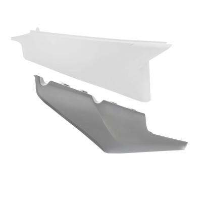 Plaques lat&eacute;rales Acerbis BLANC/GRIS