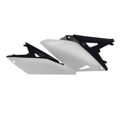 Plaques lat&eacute;rales Acerbis blanc/noir