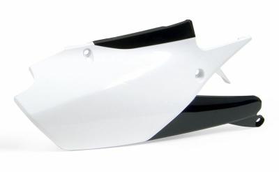 Plaques lat&eacute;rales Racetech blanc/noir