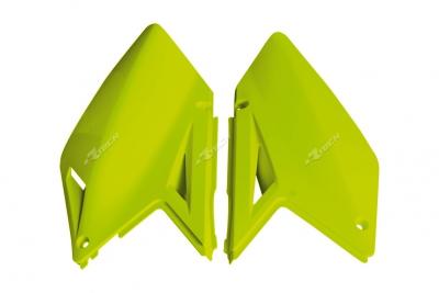 Plaques lat&eacute;rales Racetech jaune fluo