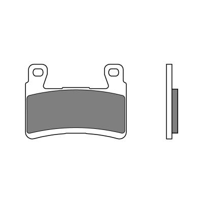 Plaquettes de frein Brembo 07KA29RC Carbone C&eacute;ramique Racing