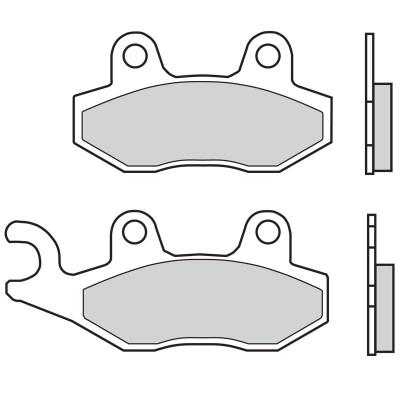 Plaquettes de freins Brembo Sinter M&eacute;tal Fritt&eacute; avant/arriere