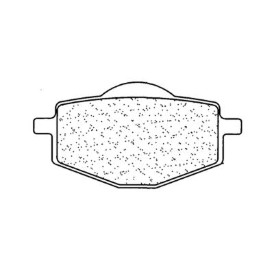 Plaquettes de freins CL Brakes Maxi Scooter m&eacute;tal fritt&eacute; - 3008MSC