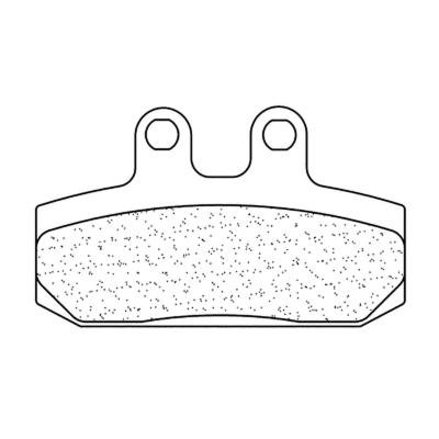 Plaquettes de freins CL Brakes Maxi Scooter m&eacute;tal fritt&eacute; - 3021MSC
