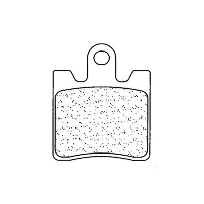 Plaquettes de freins CL Brakes Maxi Scooter m&eacute;tal fritt&eacute; - 3049MSC