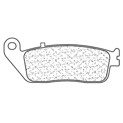 Plaquettes de freins CL Brakes Maxi Scooter m&eacute;tal fritt&eacute; - 3065MSC