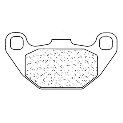 Plaquettes de freins CL Brakes Maxi Scooter m&eacute;tal fritt&eacute; - 3068MSC