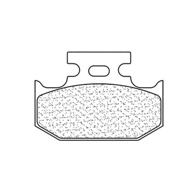 Plaquettes de freins CL Brakes Maxi Scooter m&eacute;tal fritt&eacute; - 3090MSC