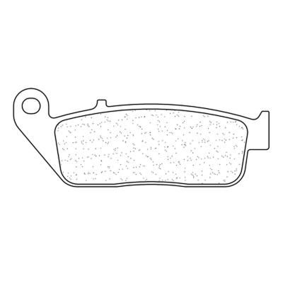 Plaquettes de freins CL Brakes Maxi Scooter m&eacute;tal fritt&eacute; - 3097MSC