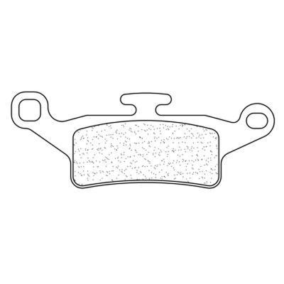 Plaquettes de freins CL Brakes Maxi Scooter m&eacute;tal fritt&eacute; - 3098MSC