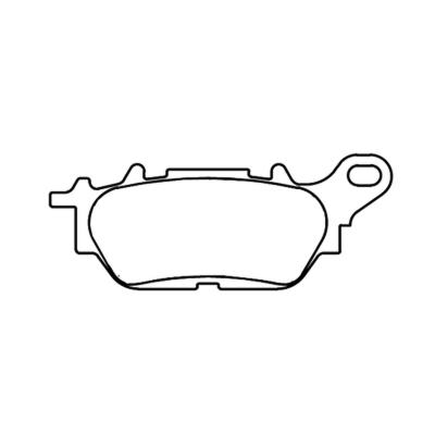 Plaquettes de freins CL Brakes Maxi Scooter m&eacute;tal fritt&eacute; - 3099MSC