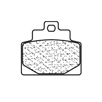 Plaquettes de freins CL Brakes Maxi Scooter m&eacute;tal fritt&eacute; - 3109MSC