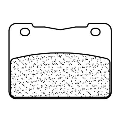 Plaquettes de freins CL Brakes Maxi Scooter m&eacute;tal fritt&eacute; - 3110MSC