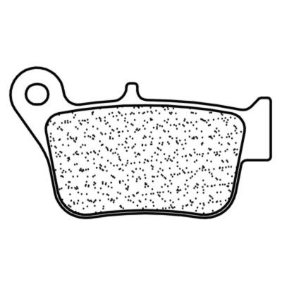Plaquettes de freins CL Brakes Maxi Scooter m&eacute;tal fritt&eacute; - 3111MSC