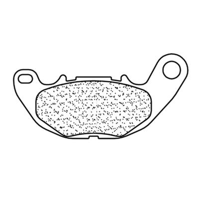 Plaquettes de freins CL Brakes Maxi Scooter m&eacute;tal fritt&eacute; - 3114MSC